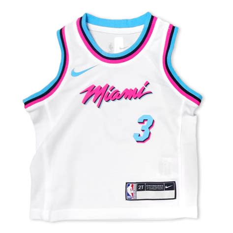 dwyane wade nike miami heat toddler vice nights replica jersey|miami heat basketball jersey.